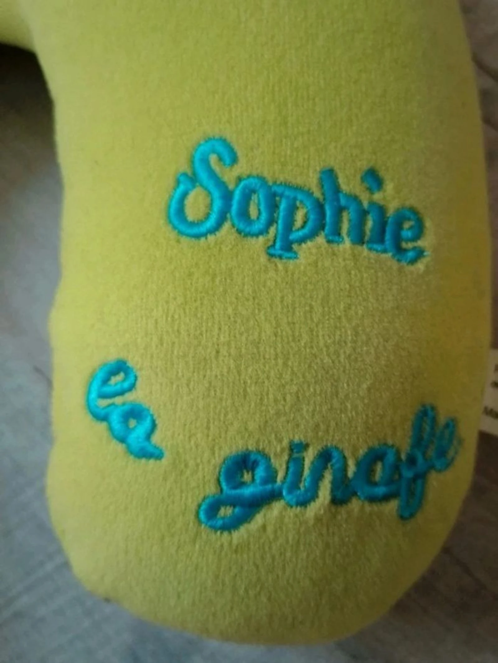 Cale tête bébé Sophie la Girafe  – photo 2